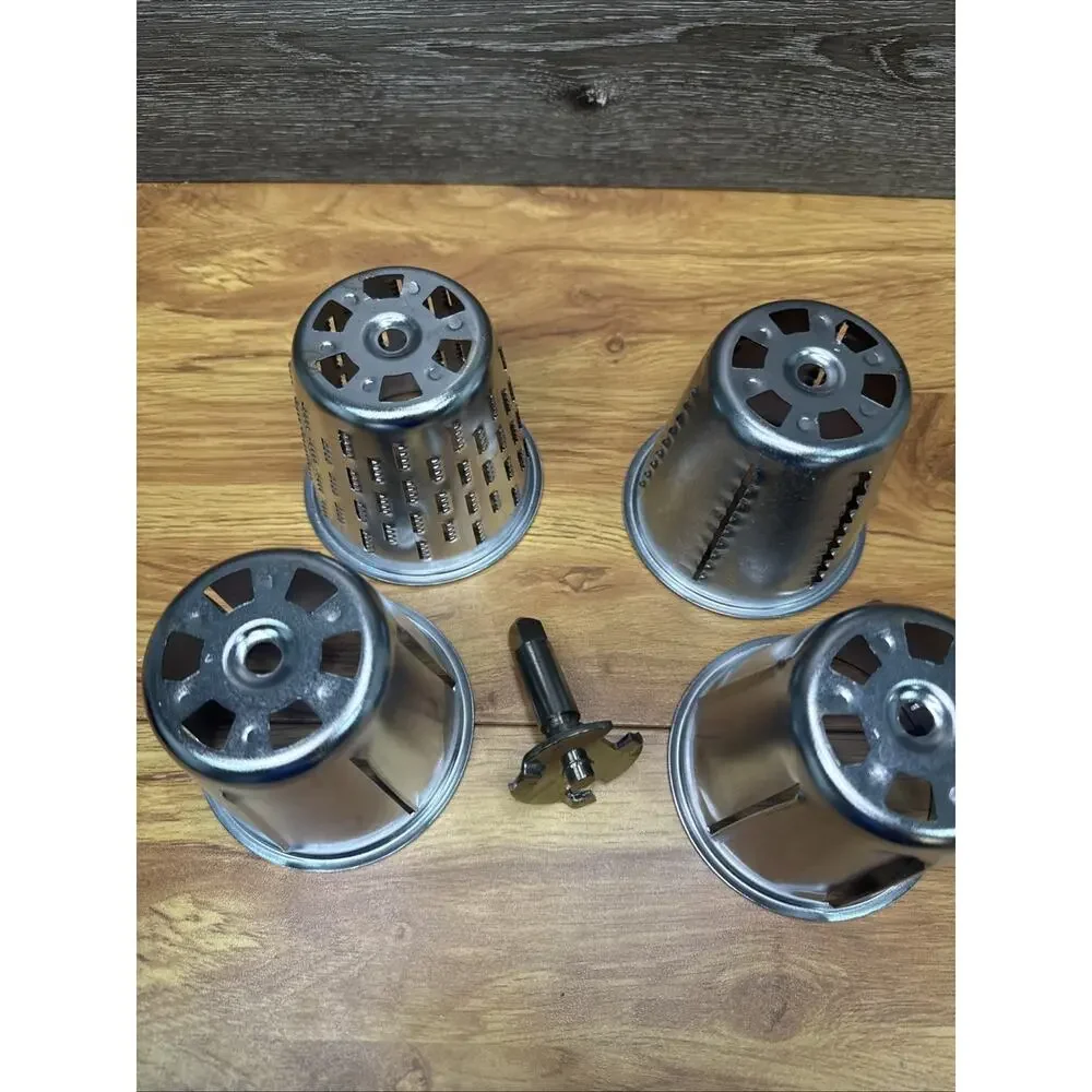 KitchenAid RVS-A Rotor Veg Slicer Shredder Replacement 4 Attachment Cones Only